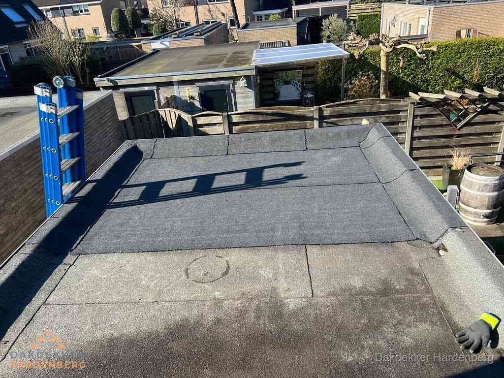 Bitumen Plat Dak Renovatie Hardenberg