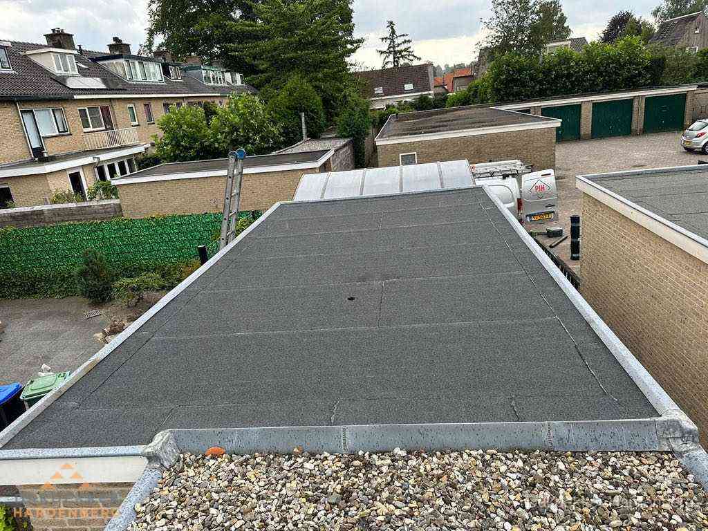 Dakinspectie plat dak na renovatie in Hardenberg
