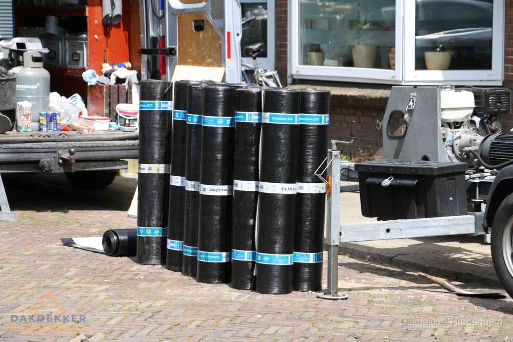 Rollen Bitumen Dakbedekking Materiaal Hardenberg