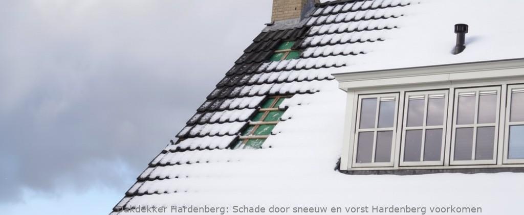 Schade Door Sneeuw En Vorst Hardenberg