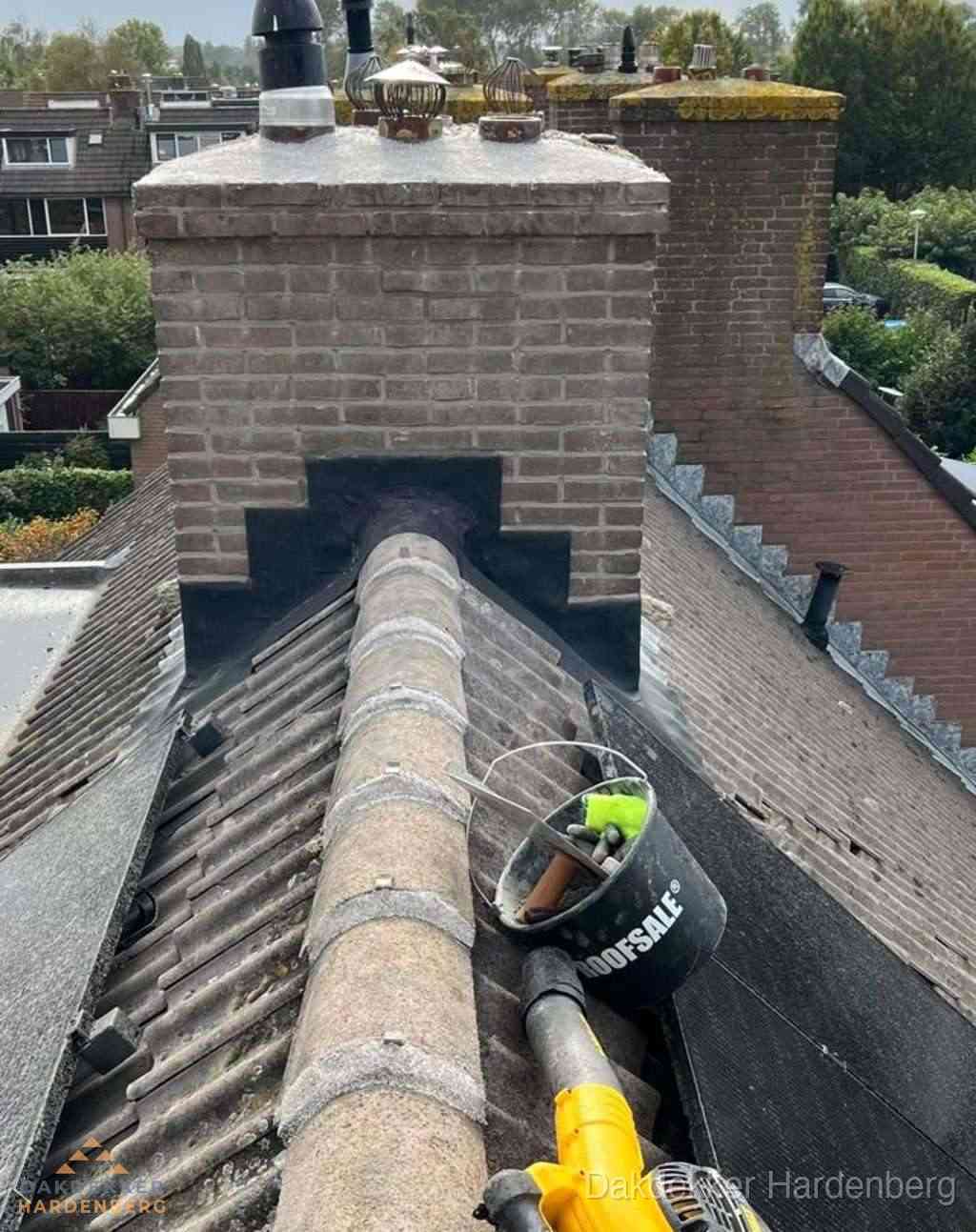 Schoorsteen Loodaansluiting Inspectie Hardenberg