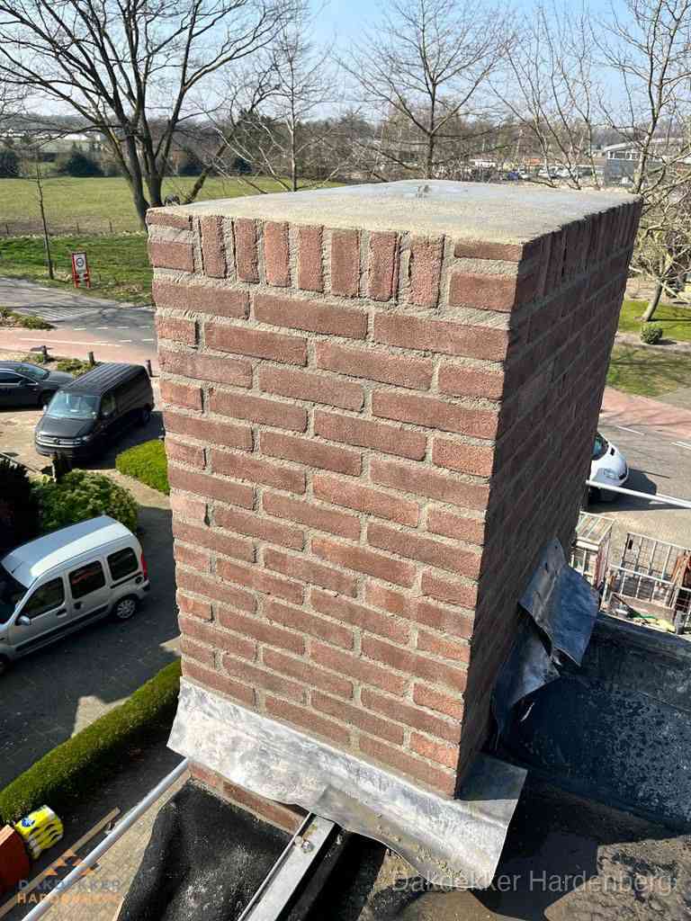 Schoorsteen Metselwerk Lood Hardenberg